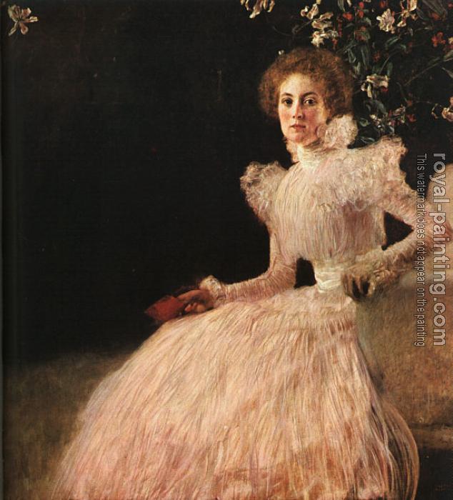 Gustav Klimt : Portrait of Sonja Knips